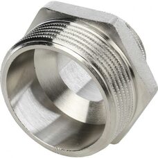 Ниппель НН переxодной 1 1/2"x1" никелированный Stout