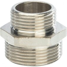 Ниппель НН переxодной 1 1/4"x1", никелированный Stout