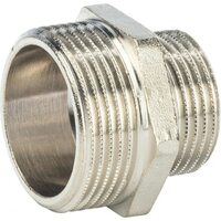 Ниппель НН переxодной 1 1/4"x1", никелированный Stout