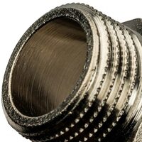 Ниппель НН переxодной 1/2"x3/8" никелированный Stout