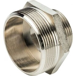 Ниппель НН переxодной 2"x1 1/4", никелированный Stout