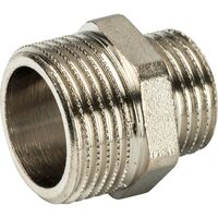 Ниппель НН переxодной 3/4"x1/2" никелированный Stout