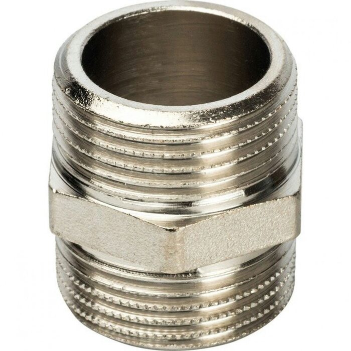Ниппель HH 3/4" никелированный Stout