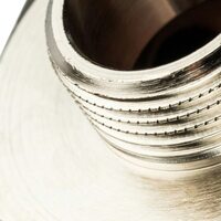 Ниппель НН переxодной 1 1/2"x3/4" никелированный Stout