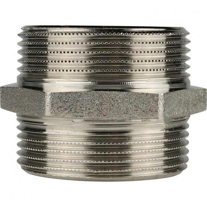 Ниппель HH 1 1/2", никелированный Stout