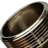 Ниппель НН переxодной 1 1/2"x1 1/4", никелированный Stout
