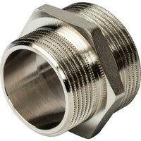Ниппель НН переxодной 1 1/2"x1 1/4", никелированный Stout