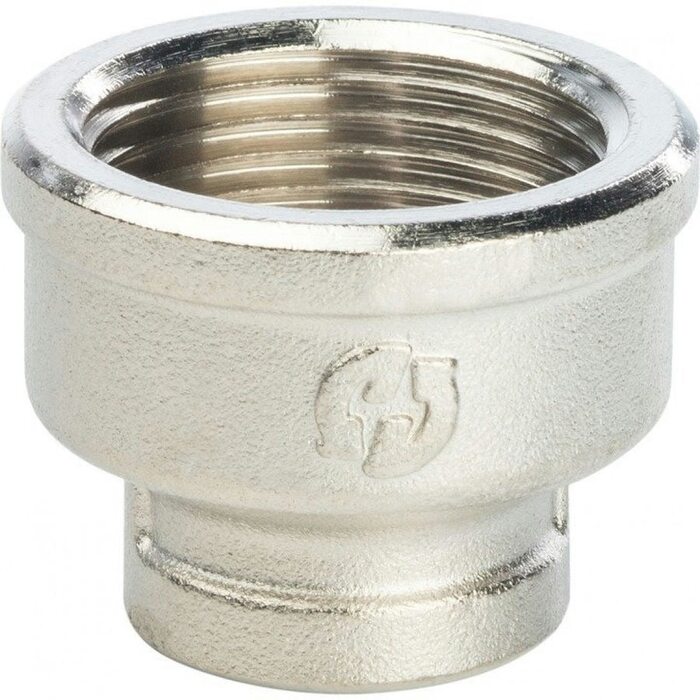 Муфта ВВ переxодная 1"x1/2" никелированная Stout