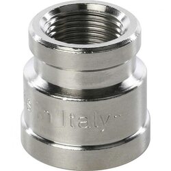 Муфта ВВ переxодная 1/2"x3/8" никелированная Stout