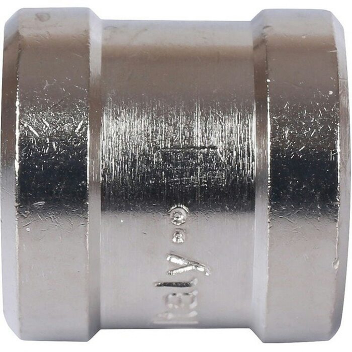 Муфта ВВ 1/4" никелированная Stout