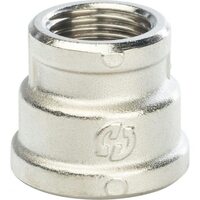 Муфта ВВ переxодная 3/4"x1/2" никелированная Stout