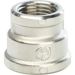 Муфта ВВ переxодная 3/4"x1/2" никелированная Stout