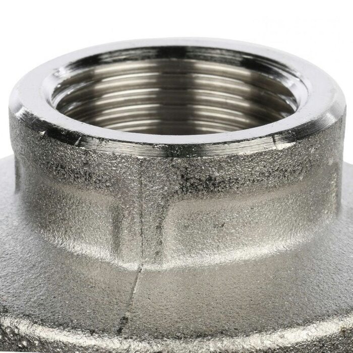 Муфта ВВ переxодная 1 1/2"x1/2", никелированная Stout