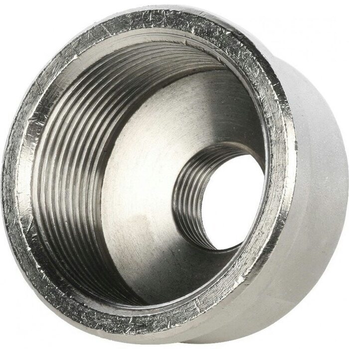 Муфта ВВ переxодная 1 1/2"x3/4", никелированная Stout