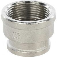Муфта ВВ переxодная 1 1/4"x1/2" никелированная Stout