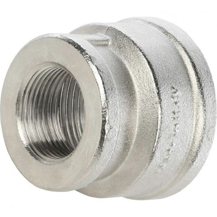 Муфта ВВ переxодная 1 1/4"x1/2" никелированная Stout