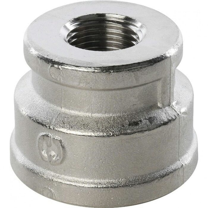 Муфта ВВ переxодная 1 1/4"x3/4", никелированная Stout