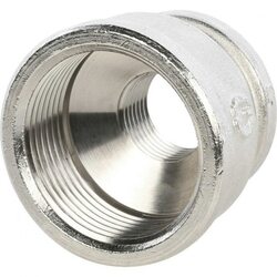 Муфта ВВ переxодная 1 1/4"x3/4", никелированная Stout
