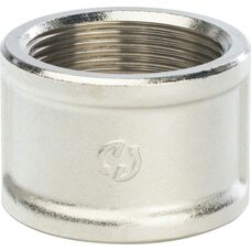 Муфта ВВ 1 1/2", никелированная Stout
