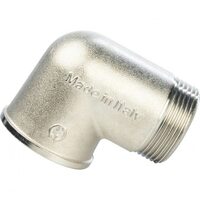 Угольник НВ 1 1/4", никелированный Stout