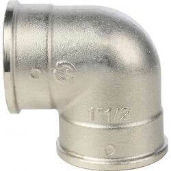 Угольник ВВ 1 1/2", никелированный Stout