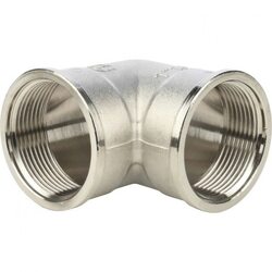 Угольник ВВ 1 1/2", никелированный Stout