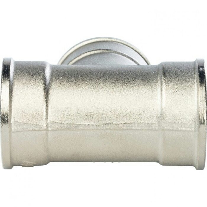Тройник ВВ 1 1/4", никелированный Stout