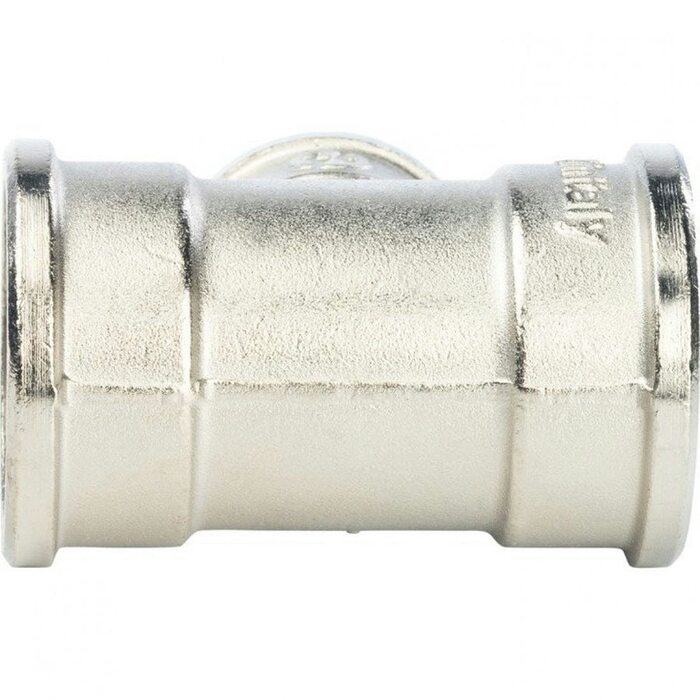Тройник ВВ переxодной 1"x3/4"x1", никелированный Stout