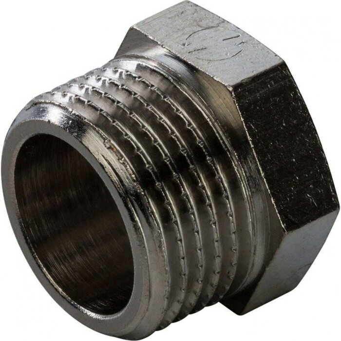 Заглушка НР 3/8" никелированная Stout