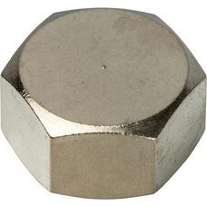 Заглушка ВР 3/8" никелированная Stout