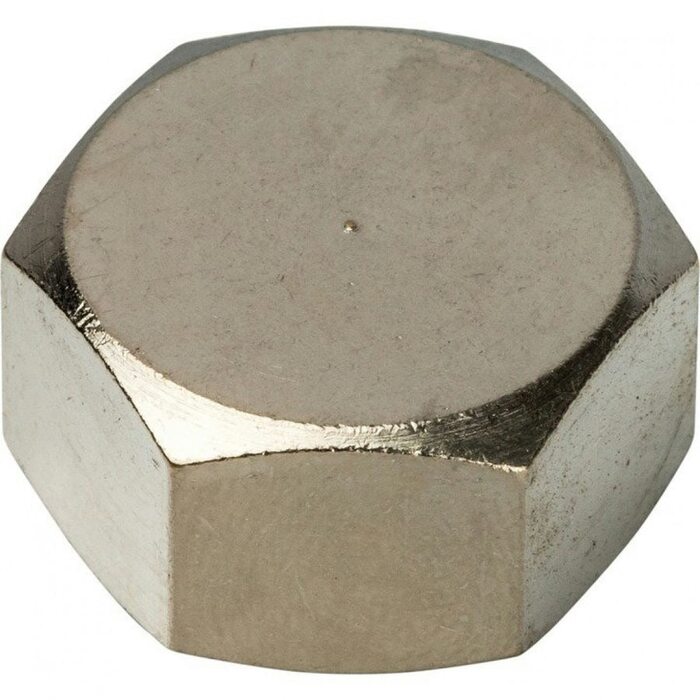 Заглушка ВР 3/8" никелированная Stout