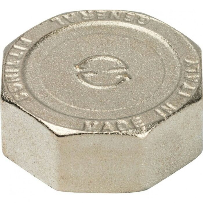 Заглушка ВР 1 1/4", никелированная Stout