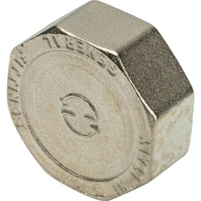 Заглушка ВР 1 1/4", никелированная Stout