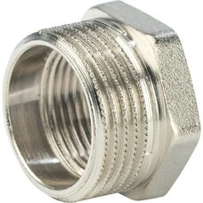 Футорка 1"x3/8" никелированная Stout