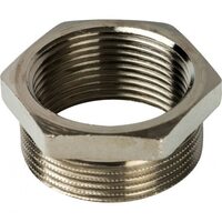 Футорка 1 1/4"x1", никелированная Stout