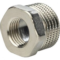 Футорка 1/2"x1/4" никелированная Stout