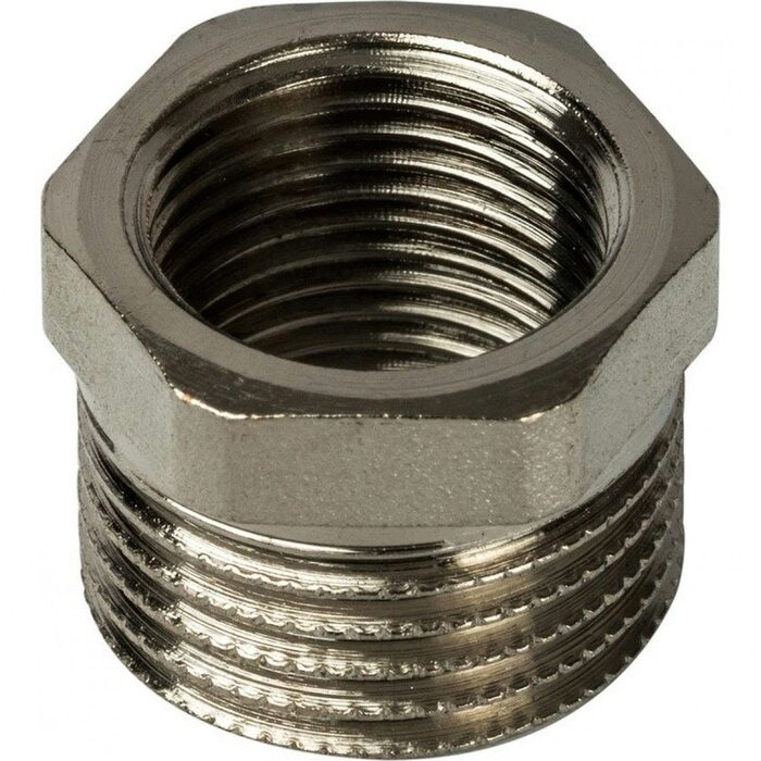Футорка 1/2"x3/8" никелированная Stout