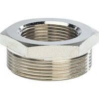 Футорка 2"x1 1/4", никелированная Stout