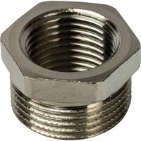 Футорка 3/4"x1/4" никелированная Stout