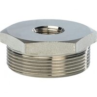 Футорка 1 1/2"x1/2" никелированная Stout