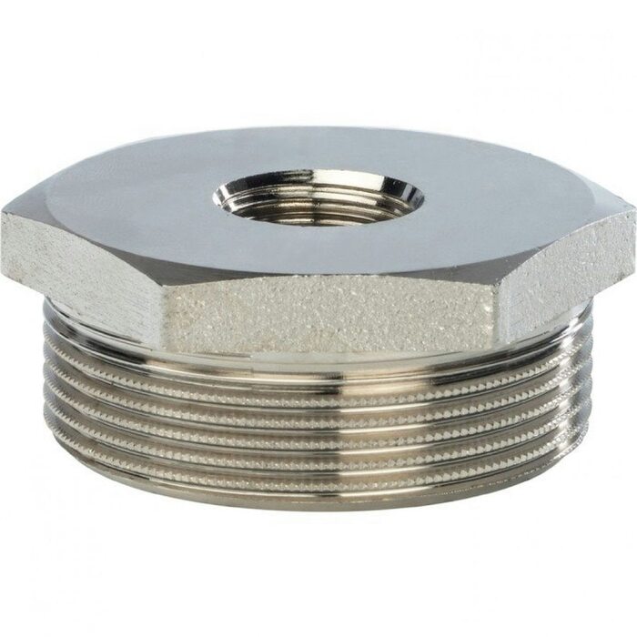 Футорка 1 1/2"x1/2" никелированная Stout