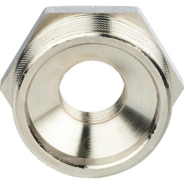 Футорка 1 1/2"x3/4" никелированная Stout