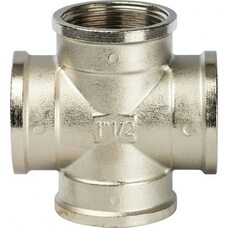 Крестовина ВВ 1 1/2", никелированная Stout