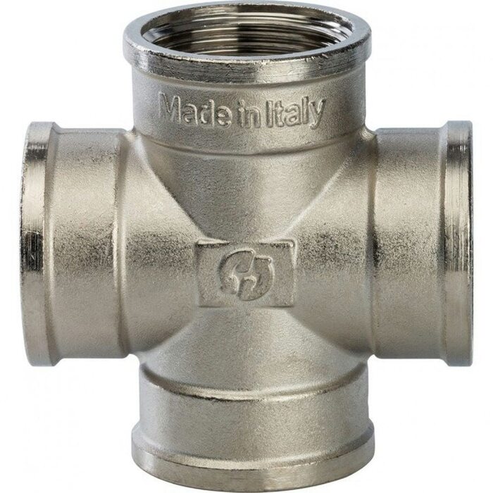 Крестовина ВВ 1 1/4", никелированная Stout