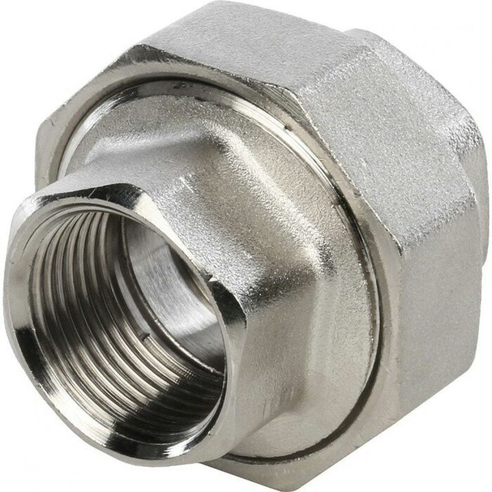 Разъемное соединение американка ВВ 3/4" никелированное Stout