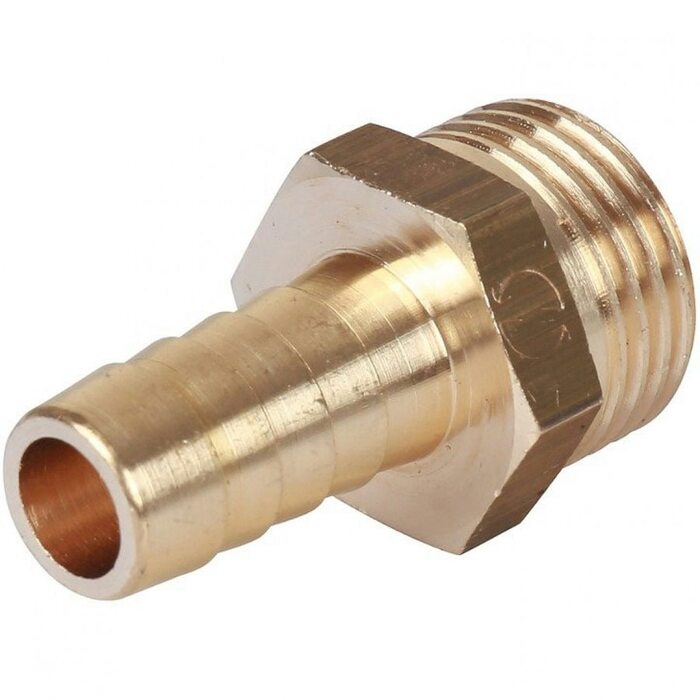 Штуцер НР 1/2"x12 мм Stout