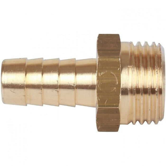 Штуцер НР 1/2"x12 мм Stout