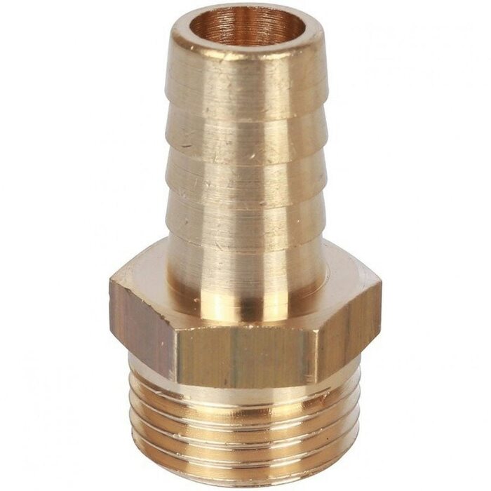Штуцер НР 1/2"x14 мм Stout