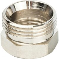 Разъемное соединение американка ВН 1/2" уплотнение под гайкой o-ring кольцо, никелированное Stout