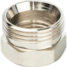 Разъемное соединение американка ВН 1/2" уплотнение под гайкой o-ring кольцо, никелированное Stout